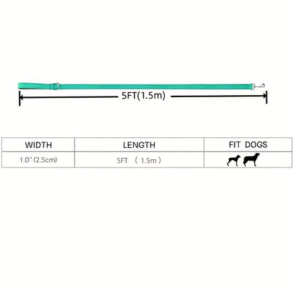 Correa Reflectante de Doble Cara para Perros – Segura y Cómoda para Paseo y Entrenamiento