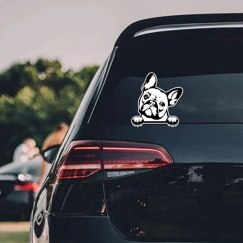 Sticker Vinilo Bulldog Francés – Resistente y Duradero