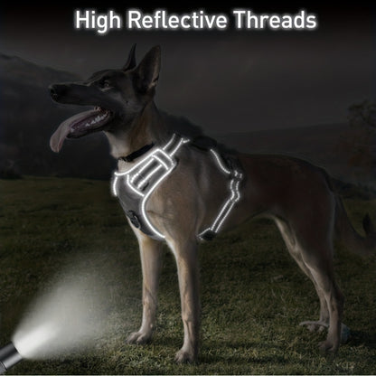 Arnés y Correa JOYTALE para Perros – Ajustable, Reflectante y Antitirones