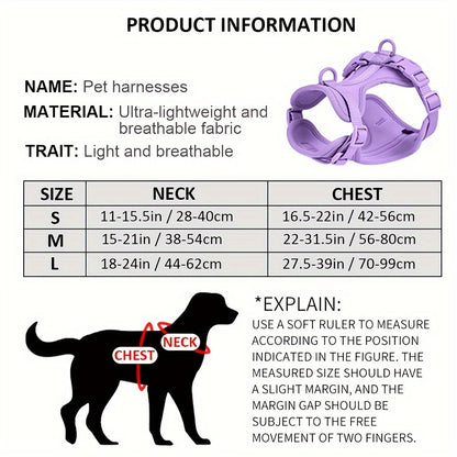 Arnés y Correa para Perros – Impermeable, Ajustable y Fácil de Limpiar
