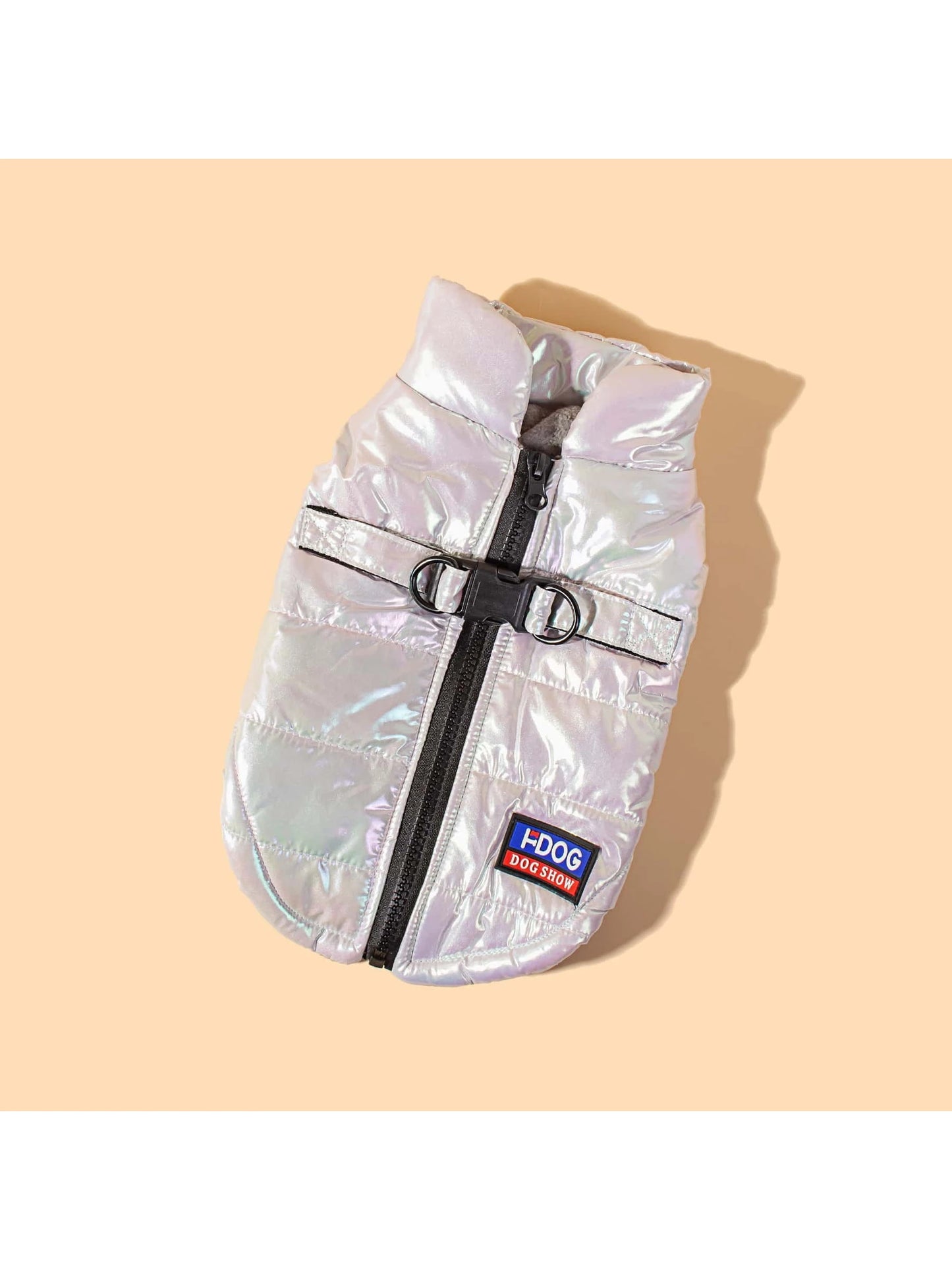 1Pc Colorblock Pet Coat