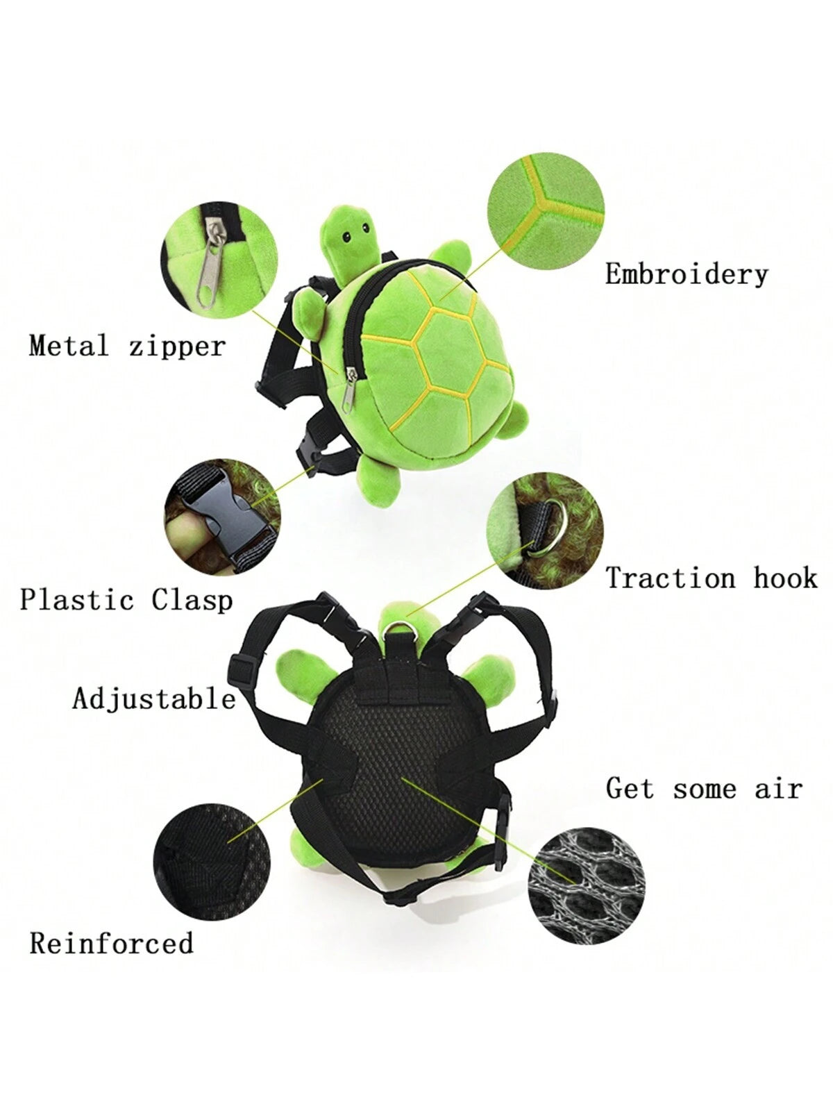 1Pc Green Pet Carrier Bag