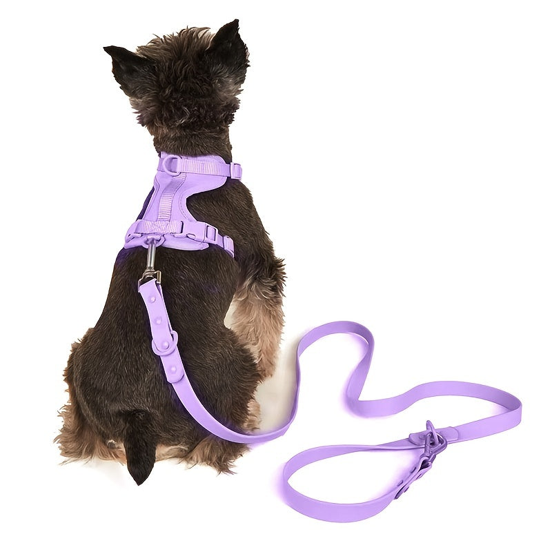 Arnés y Correa para Perros – Impermeable, Ajustable y Fácil de Limpiar