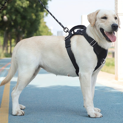 Arnés Táctico para Perros + Correa – Nylon Resistente para Entrenamiento