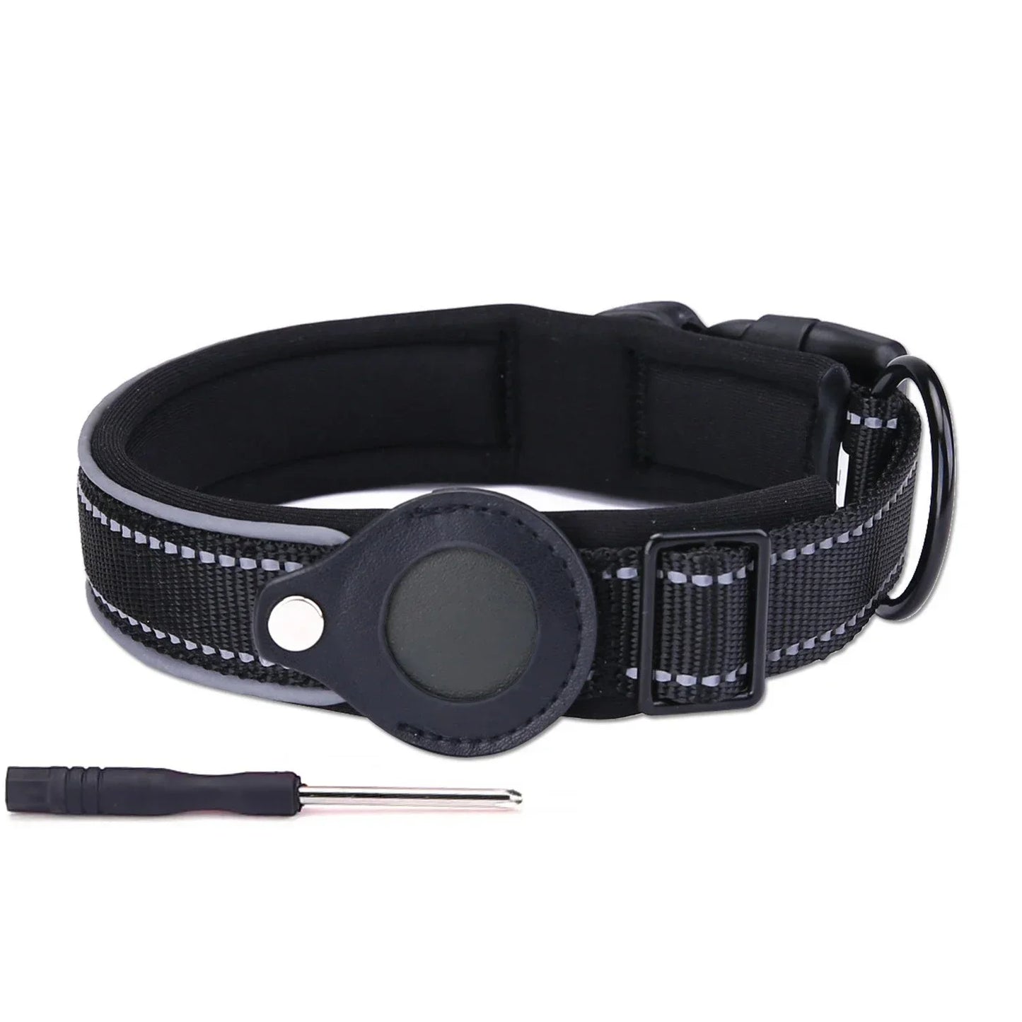 Anti-Lost Dog Accessories Airtag Dog Collar Pet Air TagTracker Protective Case for Dog Positioning Collar Collar Para Perro