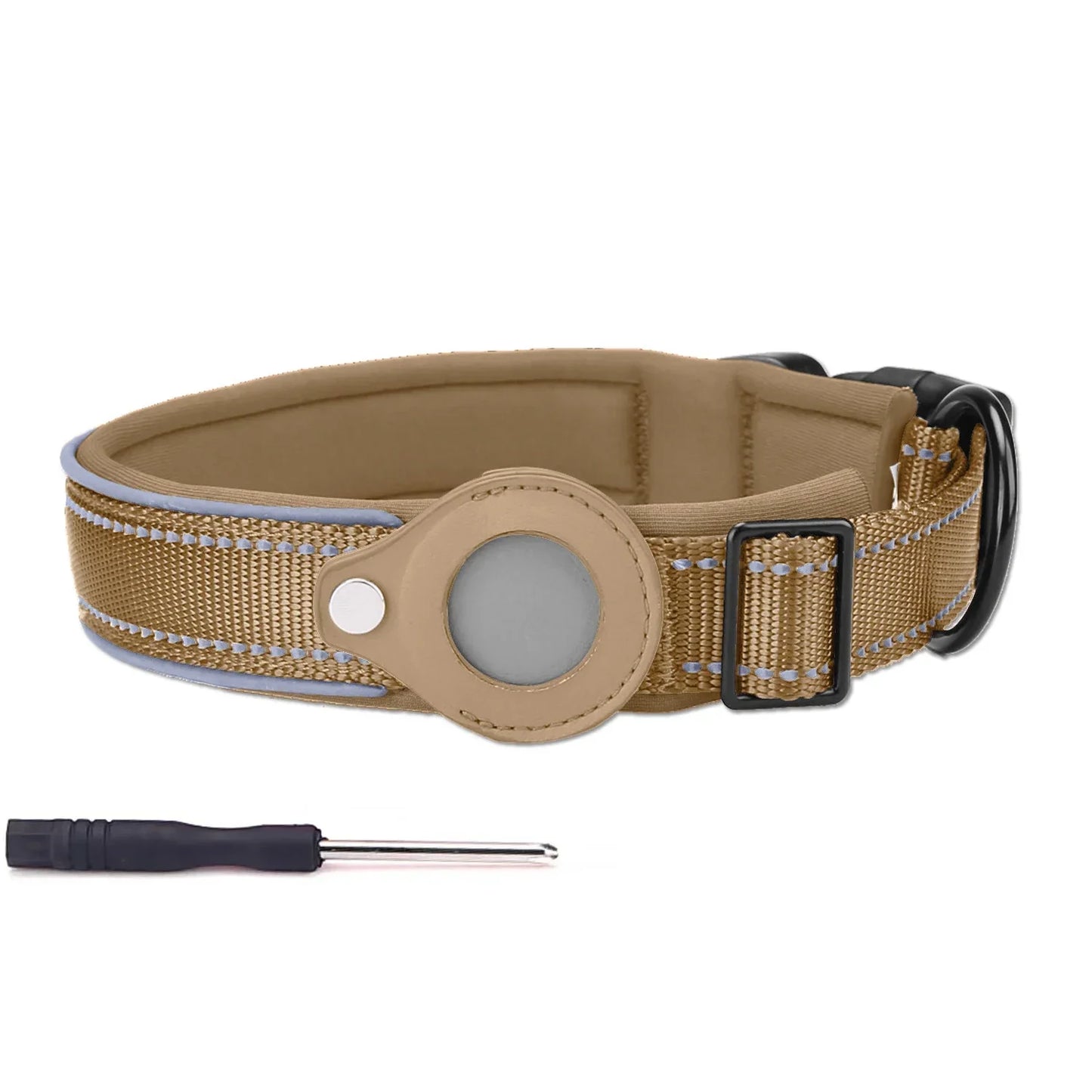 Anti-Lost Dog Accessories Airtag Dog Collar Pet Air TagTracker Protective Case for Dog Positioning Collar Collar Para Perro