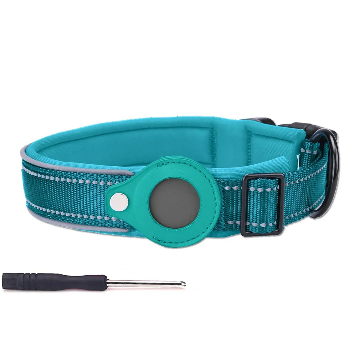 Anti-Lost Dog Accessories Airtag Dog Collar Pet Air TagTracker Protective Case for Dog Positioning Collar Collar Para Perro