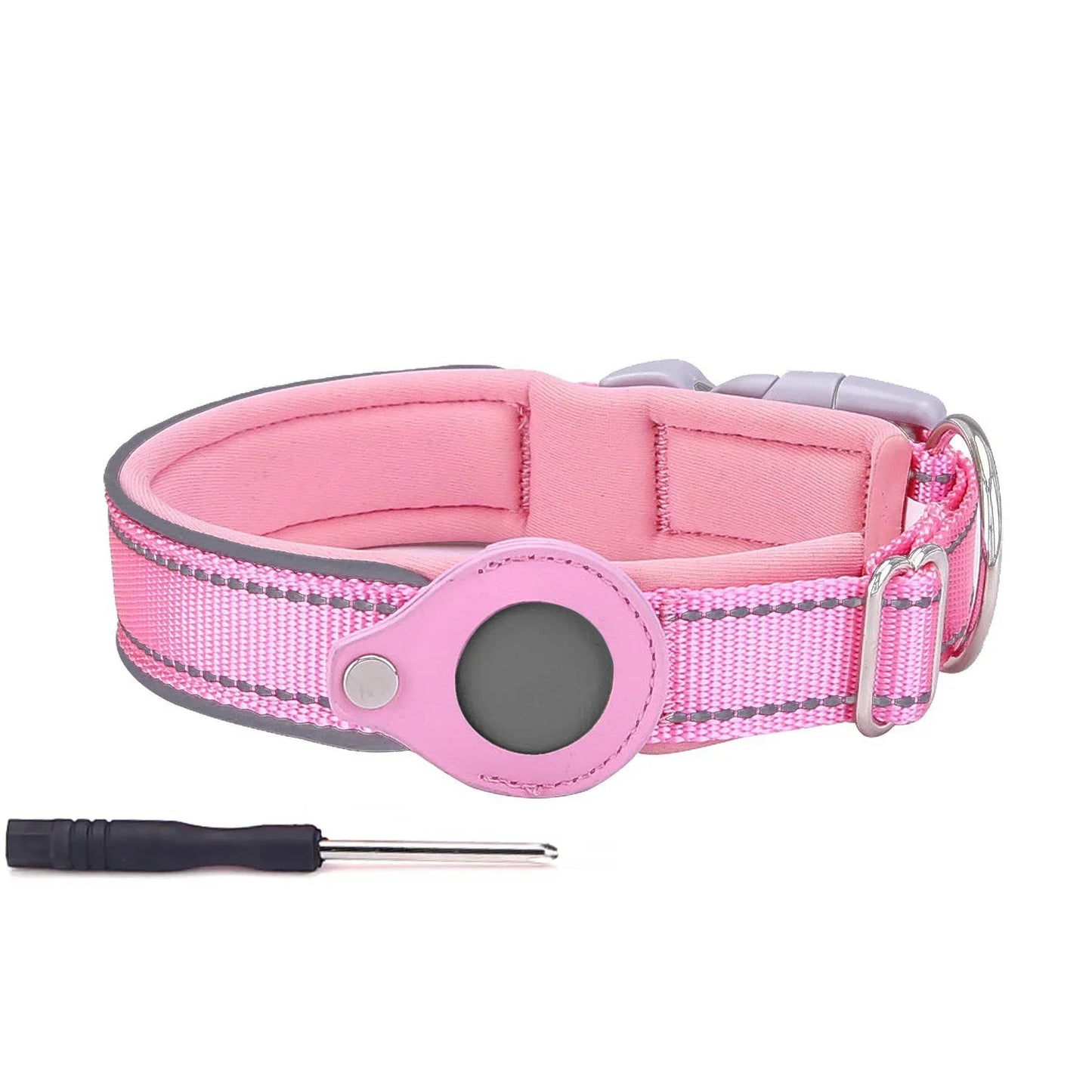 Anti-Lost Dog Accessories Airtag Dog Collar Pet Air TagTracker Protective Case for Dog Positioning Collar Collar Para Perro