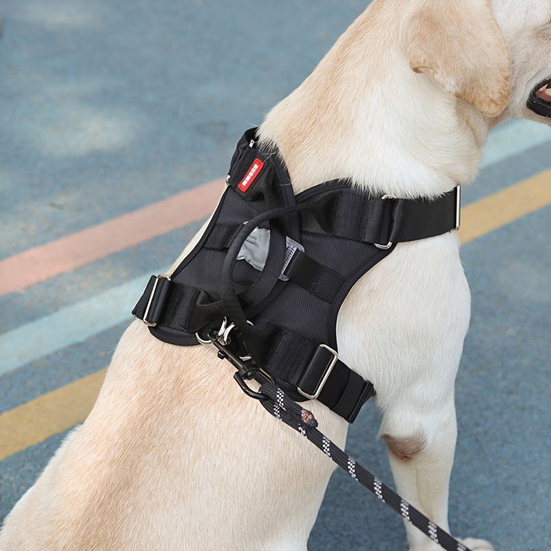 Arnés Táctico para Perros + Correa – Nylon Resistente para Entrenamiento