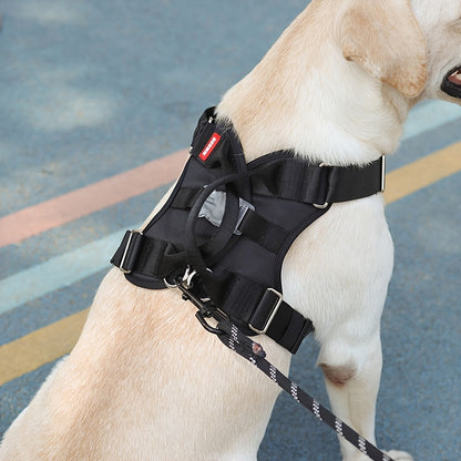 Arnés Táctico para Perros + Correa – Nylon Resistente para Entrenamiento
