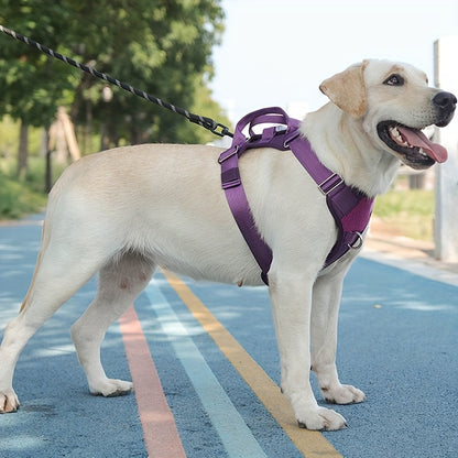 Arnés Táctico para Perros + Correa – Nylon Resistente para Entrenamiento