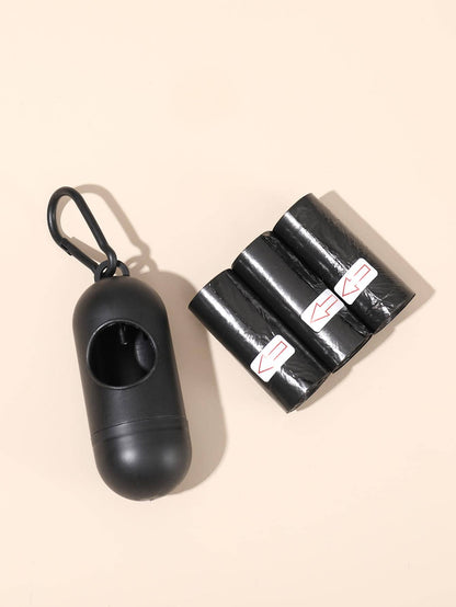 3Pcs Pet Poopbag & 1Pc Pet Waste Bag Dispenser