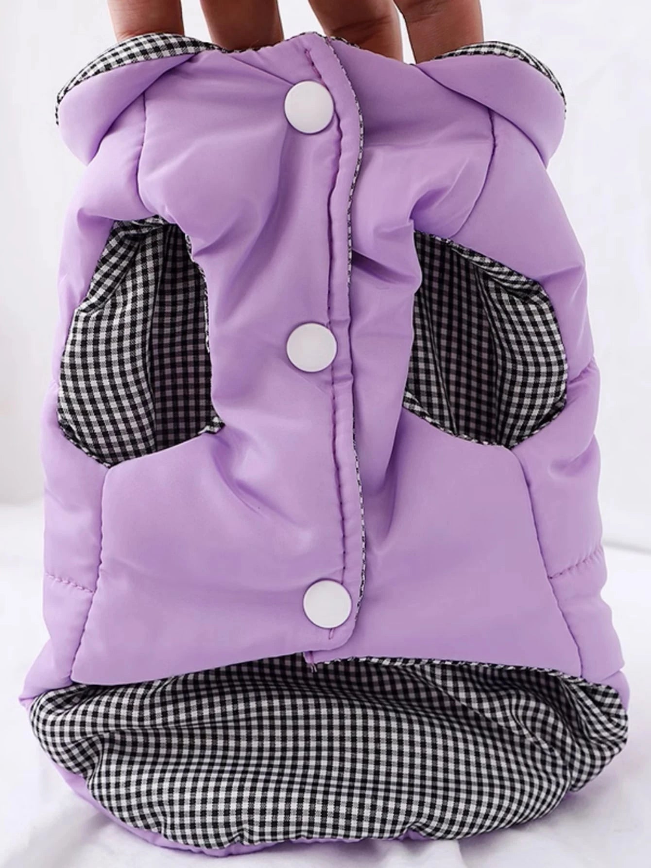 1Pc Cartoon Dog Embroidered Thick Jacket for Pets