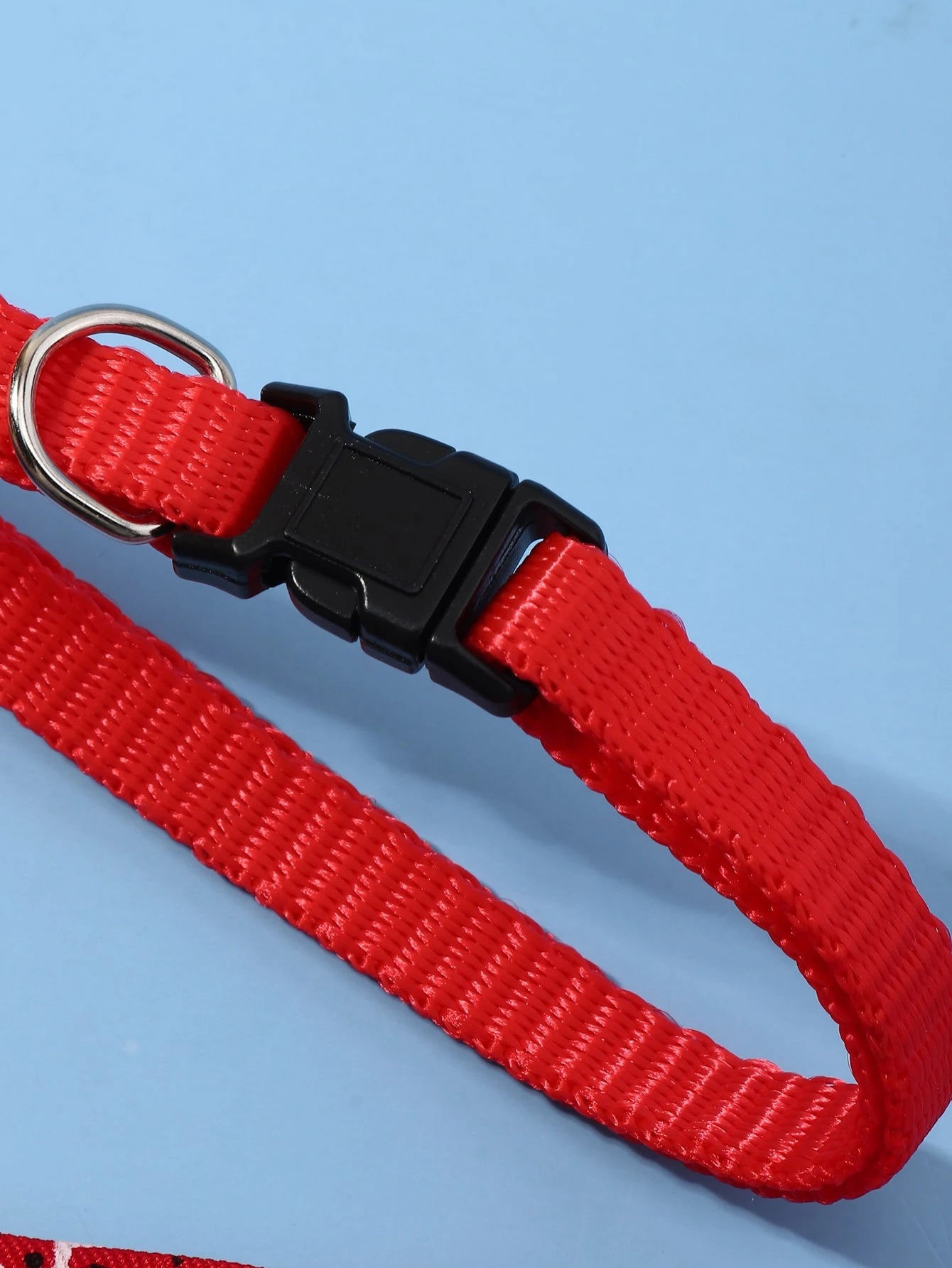 1Pc Adjustable Printed PU Pet Bandana with Traction Buckle, Suitable for Small to Medium-Sized Dogs