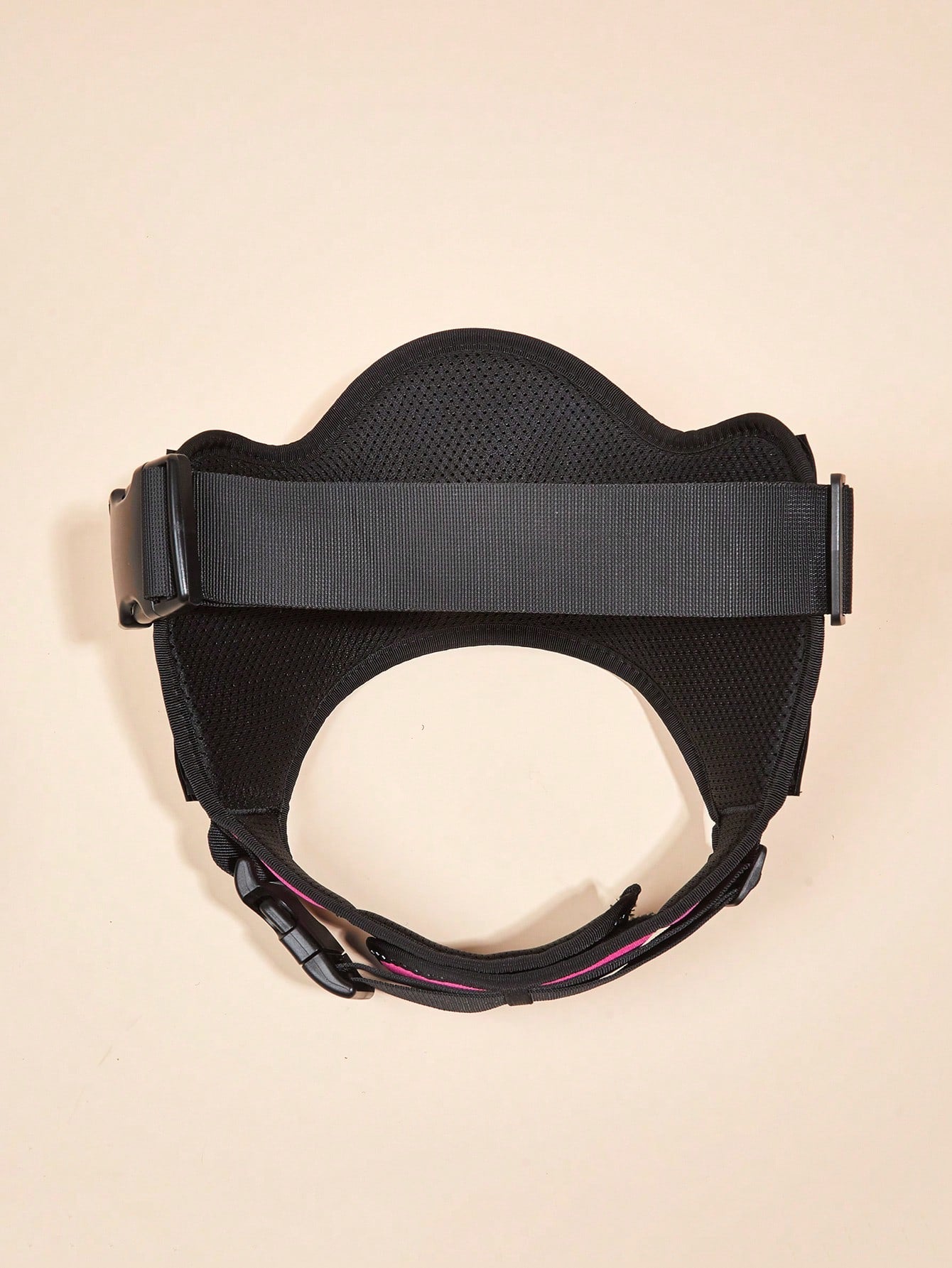 1Pc Pink, Anti-Explosion, Flashing Strip Decorated Pet Chest Strap, Back Strap, Vest-Style Harness, Suitable for Small, Medium, and Large Dogs to Go Out for Walks or Trainings