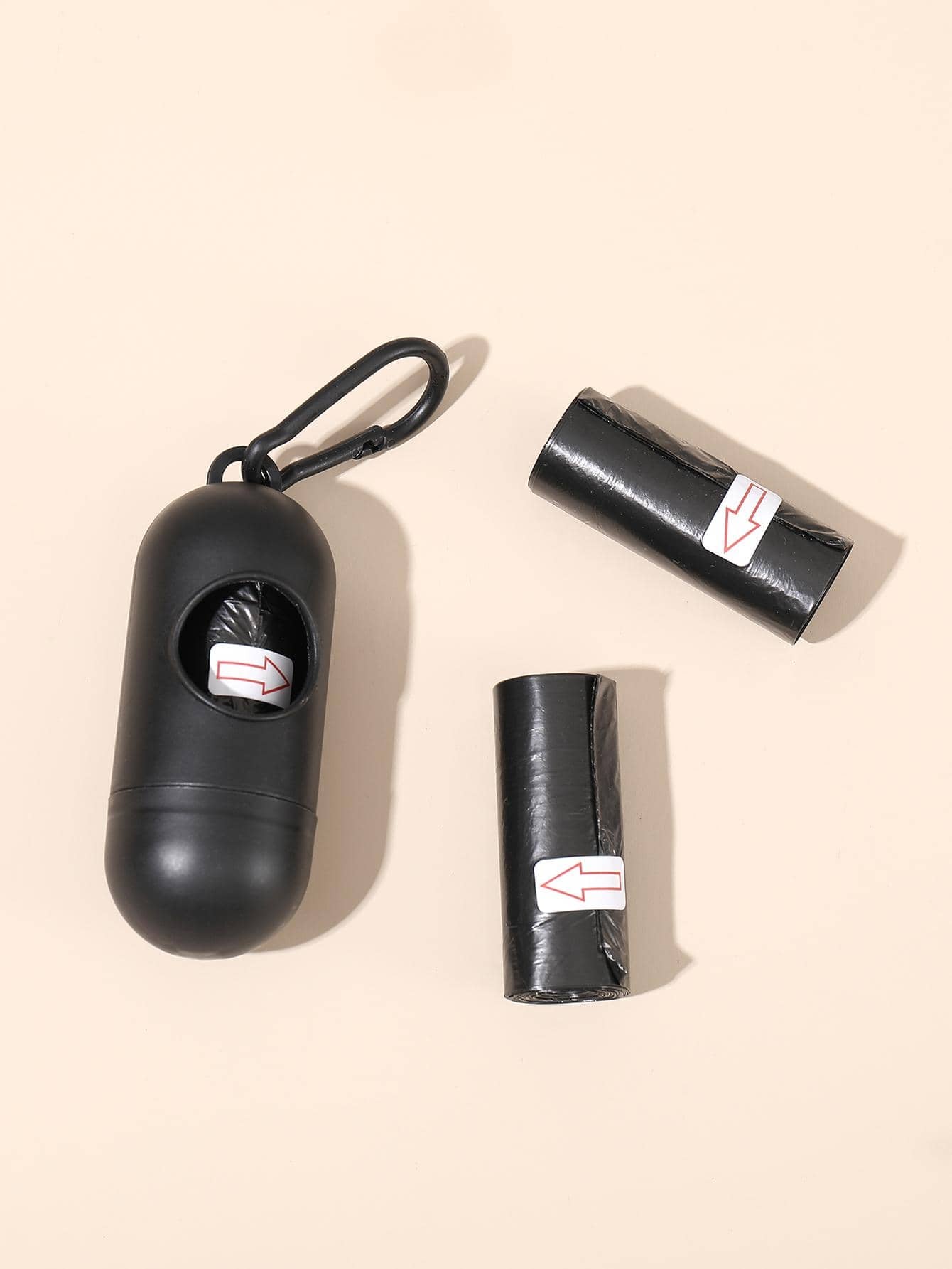 3Pcs Pet Poopbag & 1Pc Pet Waste Bag Dispenser