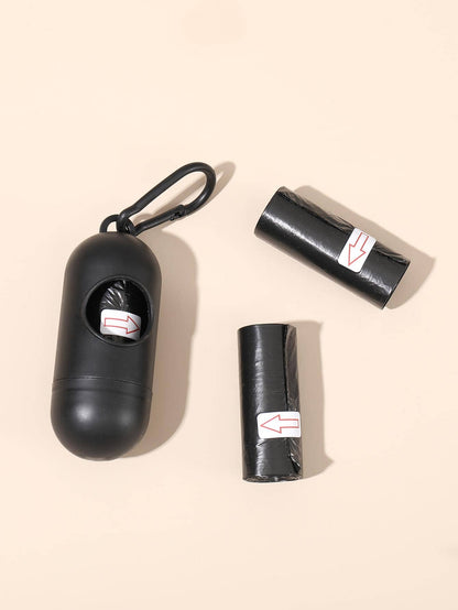 3Pcs Pet Poopbag & 1Pc Pet Waste Bag Dispenser