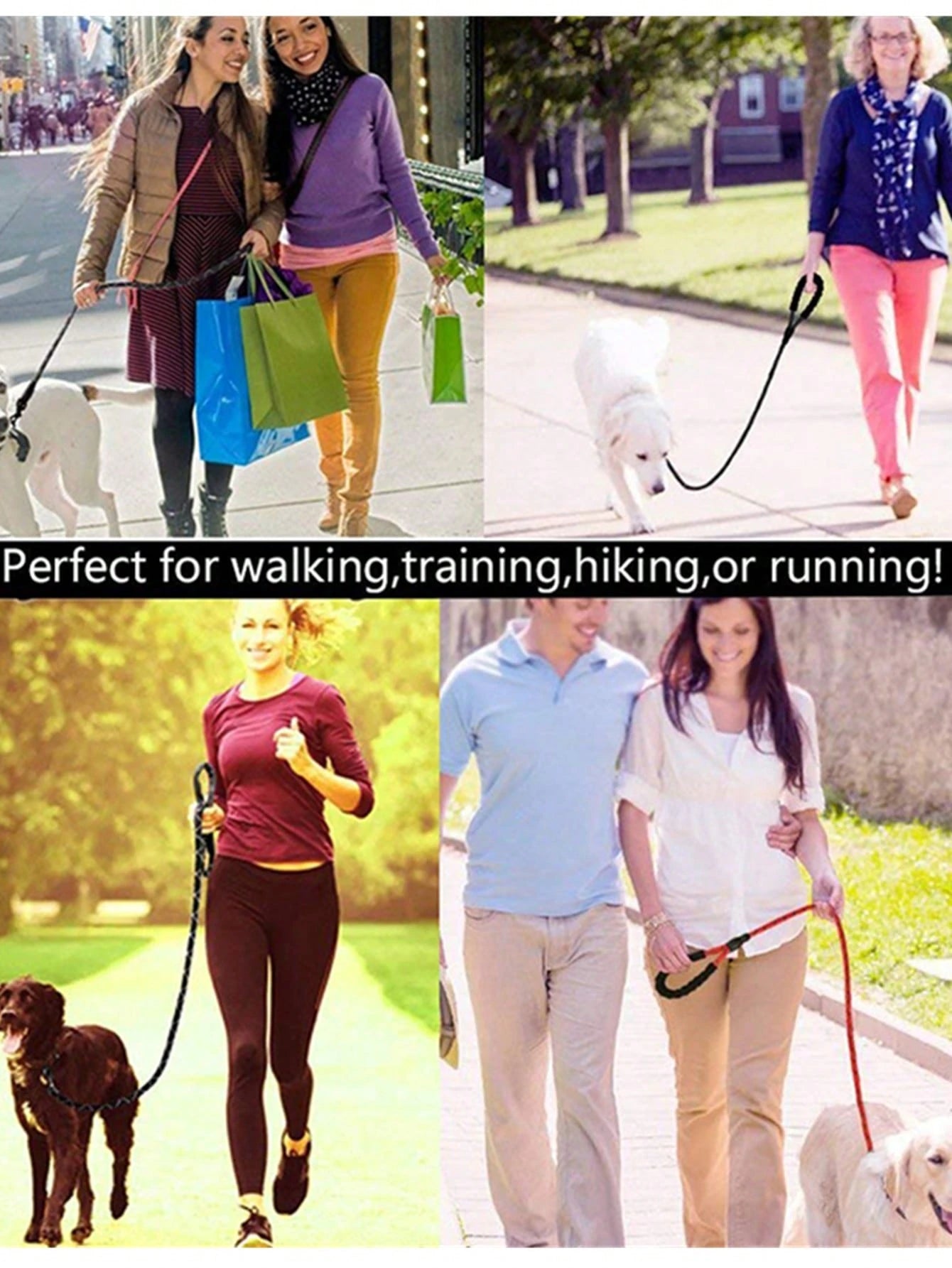 1Pc Reflective Pet Leash for Dog for Outdoor